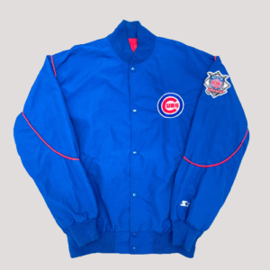 Chicago Cubs 1990s National League Starter Bomber Jacket