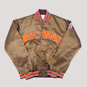 Cleveland Browns 1980s Bomber Starter Satin Jacket