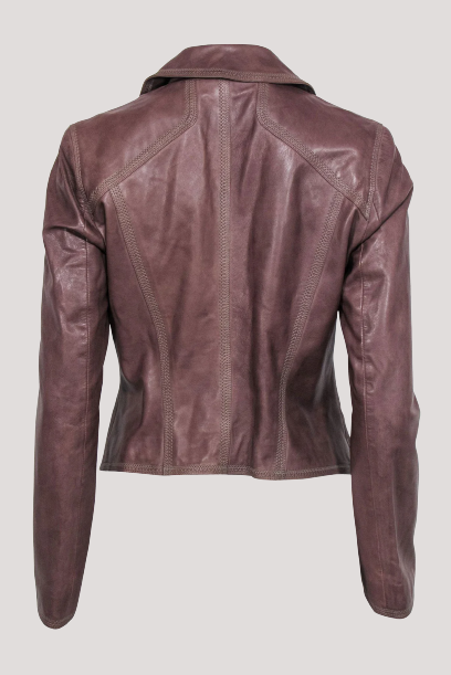 Elie Tahari Leather Jacket - Color Jackets