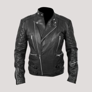 Faded Leather Jacket