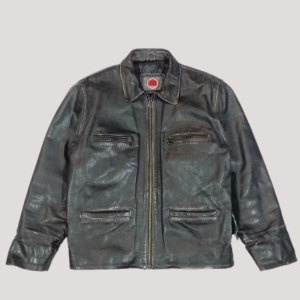 Lucky Brand Leather Moto Jacket