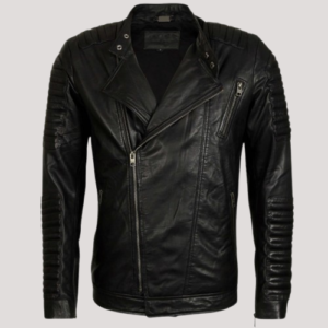 Men Leather Biker Jacket