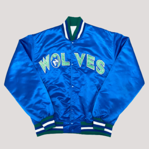 Minnesota Timberwolves 1990s Nba Authentics Satin Jacket