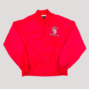 Portland Trail Blazers Lightweight Bomber Satin Jacket