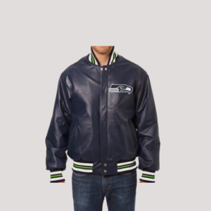 Seattle Seahawks Leather Jacket