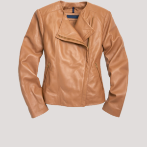 Womens Asymmetrical Leather Jacket