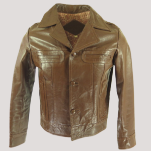 70s Leathers Jacket Mens