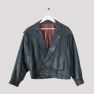 80s Leather Jacket Womens