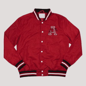 Arkansas Retro Bomber Varsity Jacket