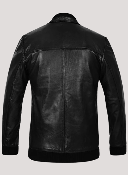 George Harrison The Beatles Leather Jacket - Image 3