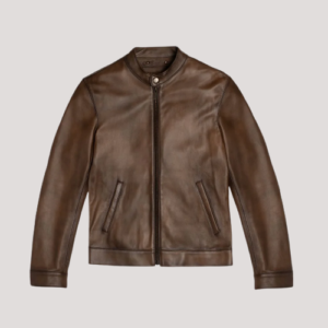 Coach Brown Leather Jacket