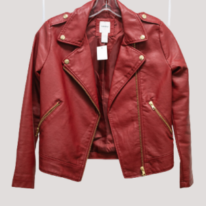 Forever 21 Red Leather Jacket