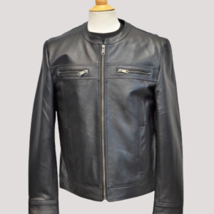 High Low Leather Jacket