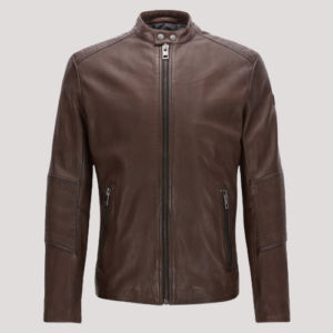 Hugo Boss Leather Jacket Man