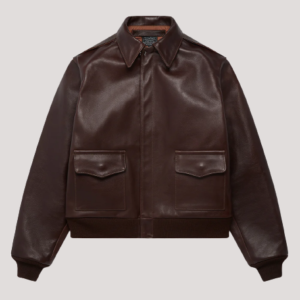 Leather Flight Jacket Mens