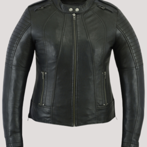 Leather Women's Motorcycle Jacket