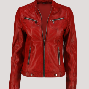 Leathers Jacket Motorcycles Womens