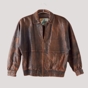 Mens Retro Leather Jacket