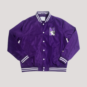 Northwestern Wildcats Vintage Bomber Varsity Jacket