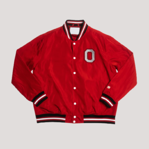 Ohio State Vintage Buckeyes Script Bomber Jacket