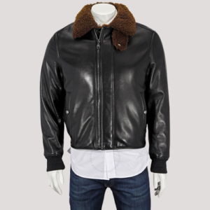 Salvatore Ferragamo Leather Jacket