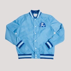 Xavier Musketeers Vintage Blue Bomber Jacket