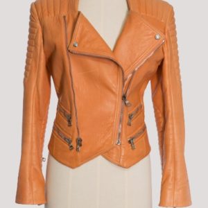 Balmain Leather Jacket Womens