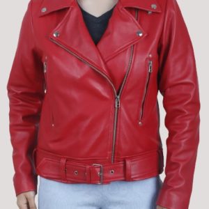 Biker Leather Jacket Women