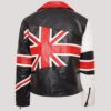 Union Jack British Flag Leather Jacket - Image 2