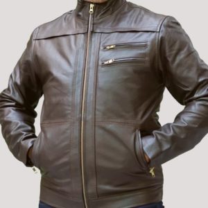 Leather Zipper Jacket