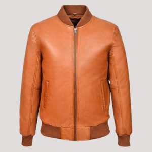 Mens Thin Leather Jacket