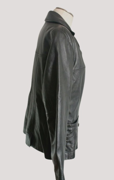 Women's Preston & York Black Leather Jacket - Image 2