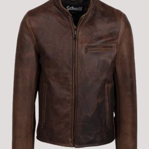 Schott Brown Leather Jacket