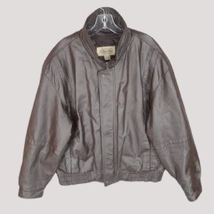 St John's Bay Brown Leather Jacket