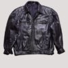 90's Blacks Leather Jacket