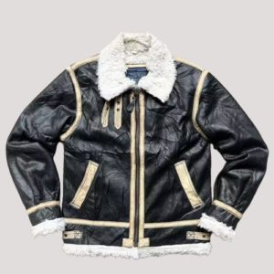 Alpha Industries Leather Jacket