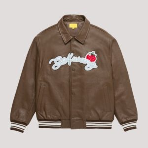 Golfwang Strawberry Leather Jacket