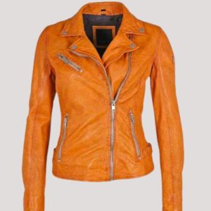 Leather Jacket Mango