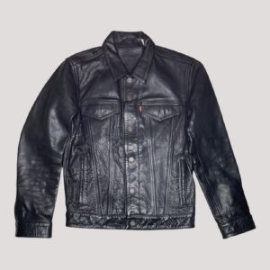 Levi's Black Leather Jacket