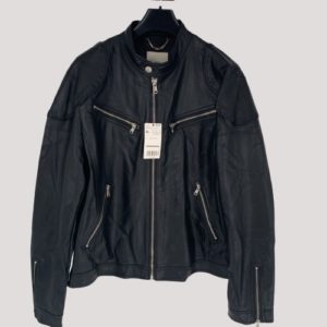 Mango Man Leather Jacket