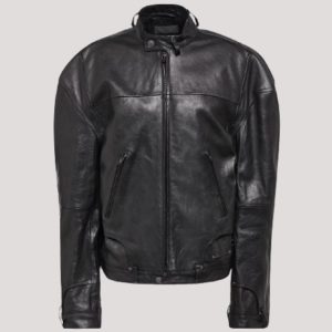 Men's Oversized Leather Jacket