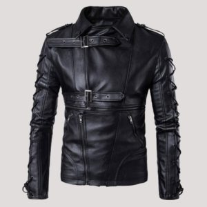 Zipper Leather Jacket