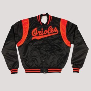 1970 Baltimore Orioles Varsity Satin Jacket