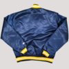 80’s Indiana Pacers Navy Bomber Starter Jacket - Image 2