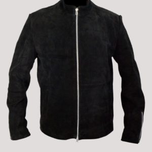 Black Suede Leather Jacket