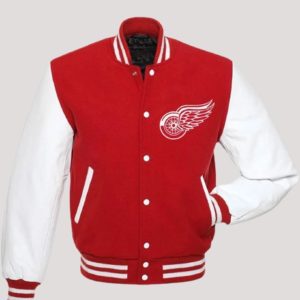 Detroit Red Wings Varsity Jacket