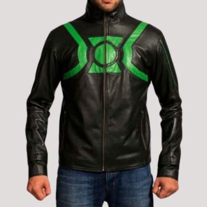 Green Lantern Leather Jacket