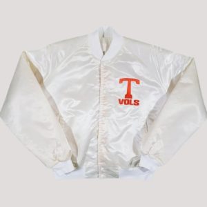 Tennessee Volunteers 80’s White Bomber Jacket