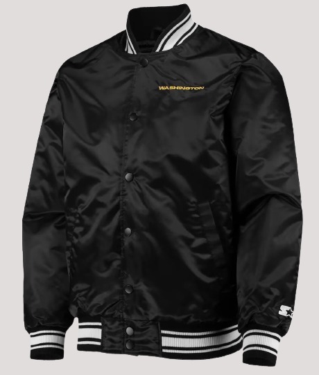 Washington Commanders Locker Room Black Jacket
