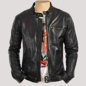 Arthur Cafe Racer Leather Jacket